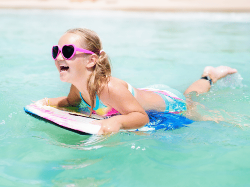 Body boarding for everyone at our resort in Havelock 
