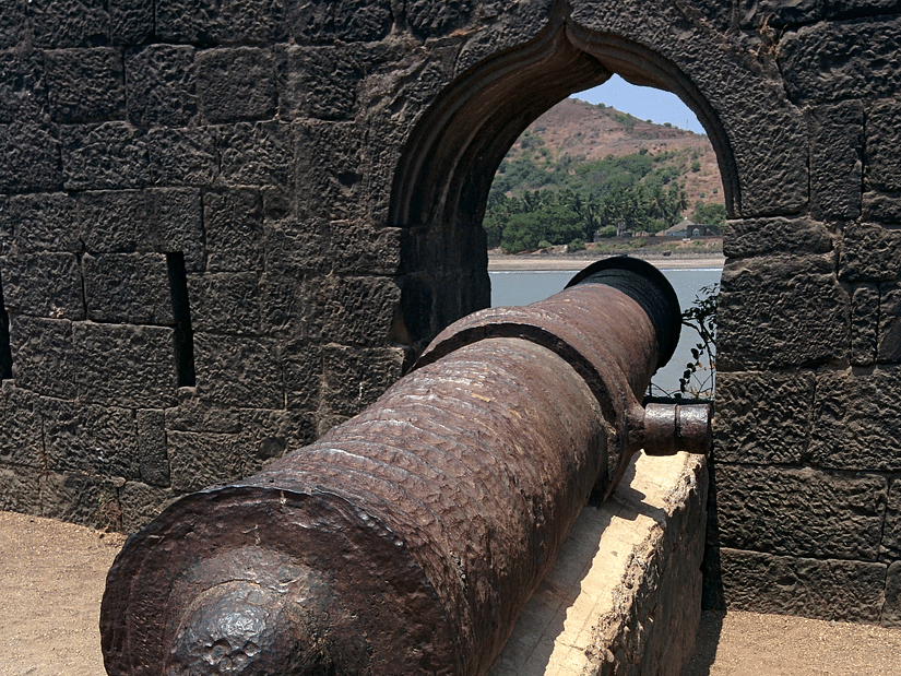 A model of a canon