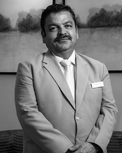 Portrait image of Mr. Gopal Sharma of Nirvana Luxury Hotel, Ludhiana