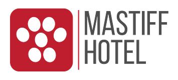 Mastiff Hotel Logo with color code mastiff