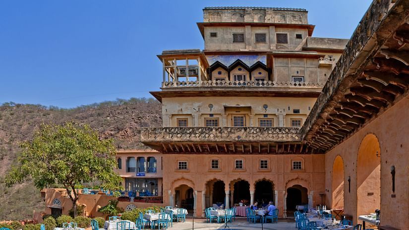 Neemrana Fort-Palace - 15th Century, Delhi-Jaipur Highway Neemrana Wing III Neemrana Fort-Palace Alwar Rajasthan