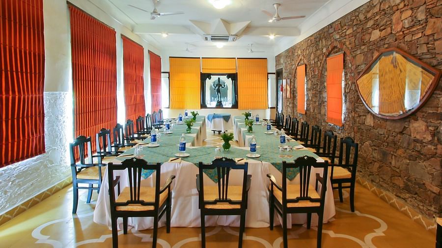Neemrana Fort-Palace - 15th Century, Delhi-Jaipur Highway Neemrana Conference Neemrana Fort-Palace Alwar Rajasthan