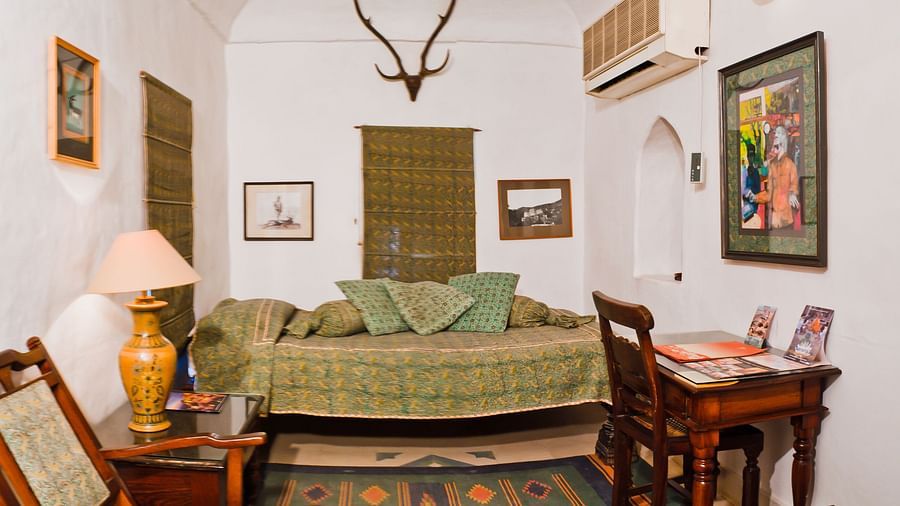 Neemrana Fort-Palace - 15th Century, Delhi-Jaipur Highway Neemrana Mrig Mahal Neemrana Fort-Palace Alwar Rajasthan