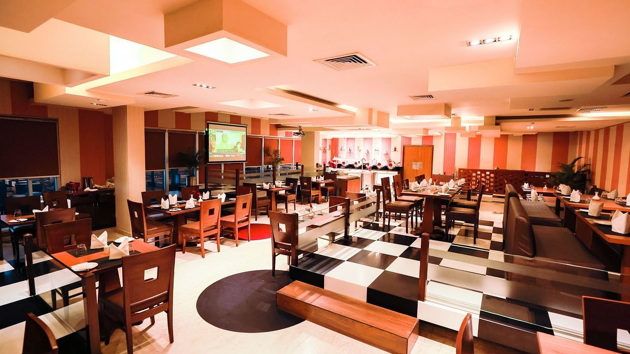 seating area at MegaBite, restaurant in Bangalore 2