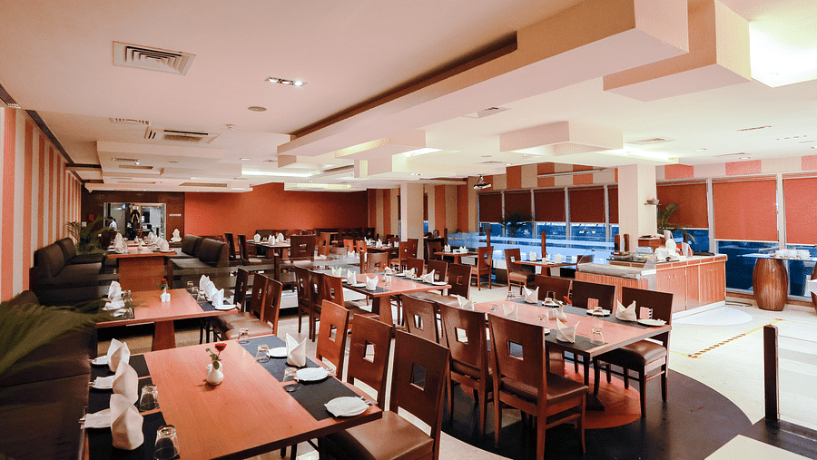 seating area at MegaBite, restaurant in Bangalore