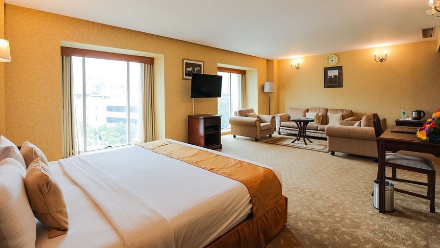 bedroom at Grandeur Park View Suite 