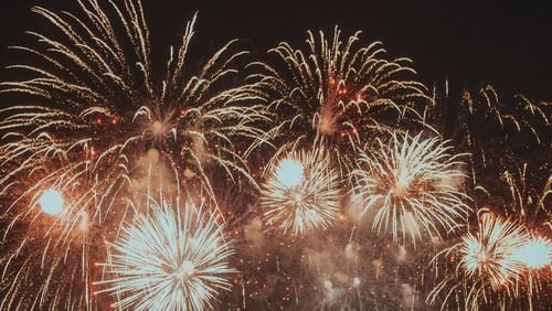 Heritage Village Resorts Spa Goa - image of fireworks in the sky