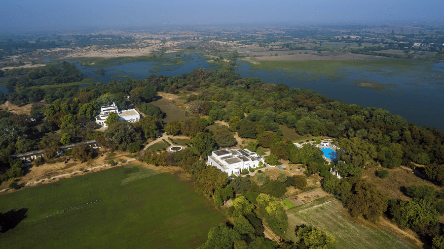 Shahpura Bagh in Umed Sāgar, India