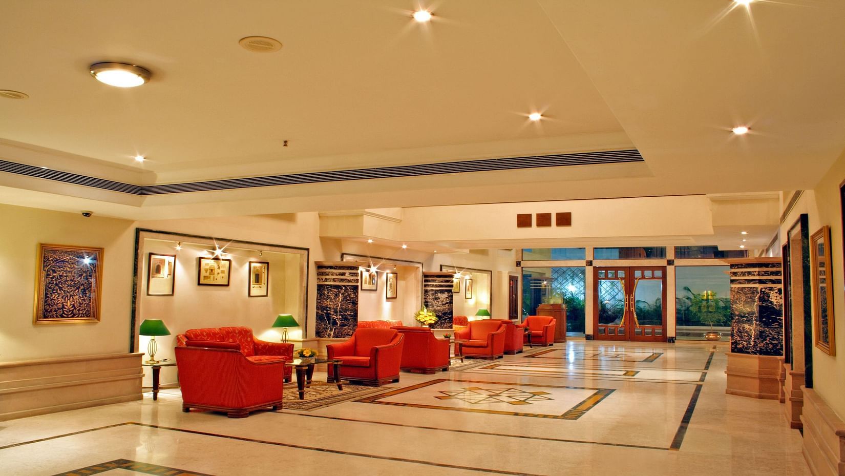 Lobby at Aditya Park Hyderabad, best hotels in hyderabad 1