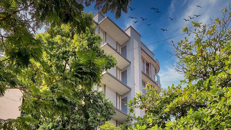 exterior facade of Home2 Suites & Service Apartments, Mumbai Airport
