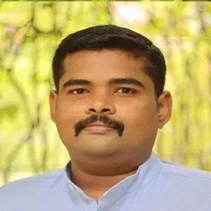 Portrait image of Nirmal Ganesh, an employee at RD's Nature Retreat, Bengaluru