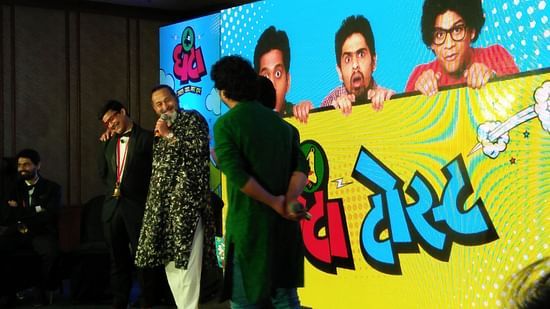 celebrity guests at an event at the orchid mumbai 6