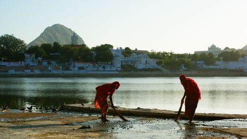 pushkar in winter