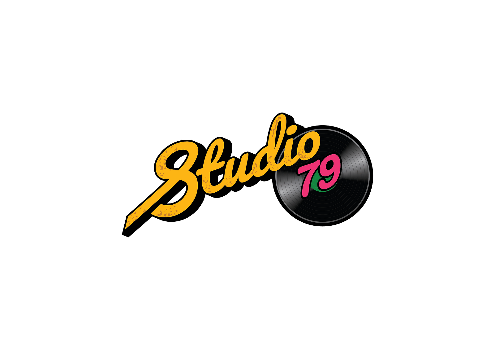 The 'Studio '79' logo, featuring a vintage record player icon, is displayed.
