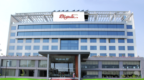Facade of Hotel Daspalla Hyderabad