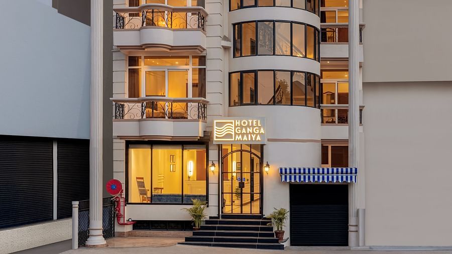 Facade view of Hotel Ganga Maiya | Hotel Ganga Maiya