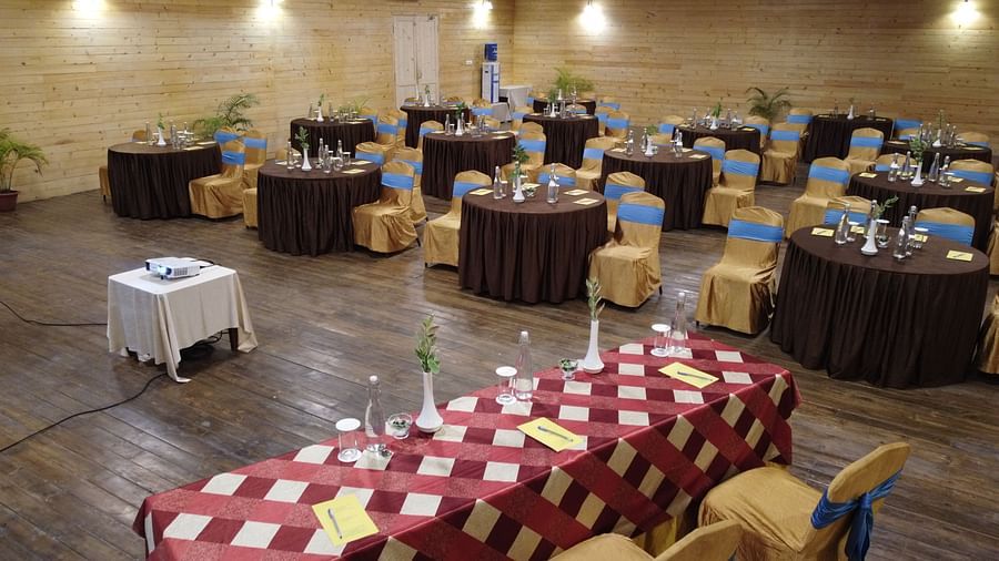 Front side view of banquet hall- Lotus Eco Beach Resort Konark