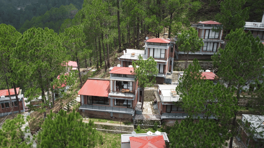 facade image of the BluSalzz Escapade Resort, Lansdowne