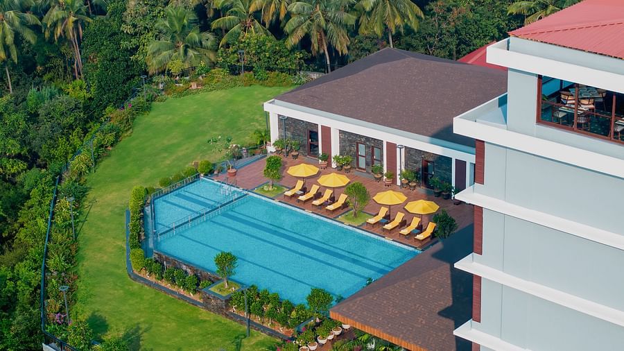 an image of aerial view of Cloud9 Sarovar Premiere, Palolem Goa