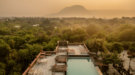 Arial view of the property - Utsav Camp Sariska