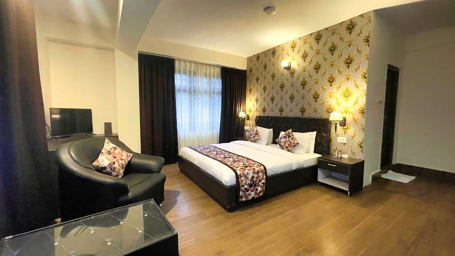 Dream Villa Retreat, Pelling - Interiors of the Deluxe Room at our hotel