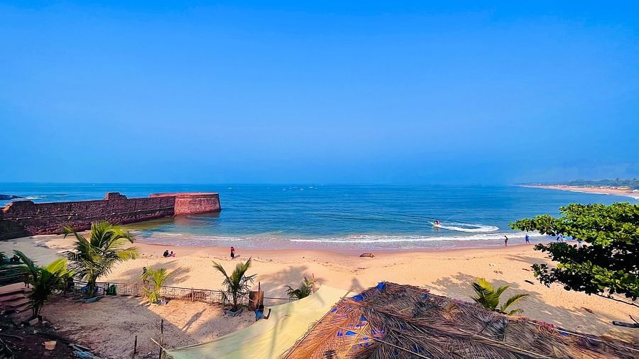 Blue ocean at Goa 