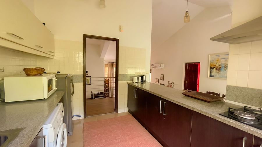 An overview of the kitchen at El Benito Goa