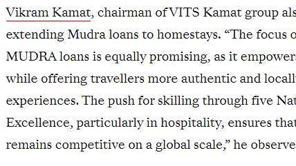 A snippet from ET Hospitality World article which mentions that Hotel industry applauds the direction of the Budget proposals