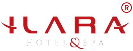 ilara Hotels & Spa logo featuring red text on a white background.
