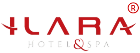 ilara Hotels & Spa logo featuring red text on a white background.