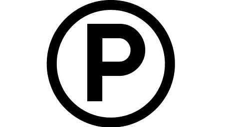 Parking space sign