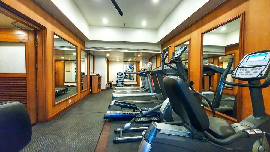 treadmills at our hotel with gym in mumbai