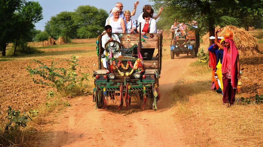 Juggad Ride at Umaid Palace Hotel Kalakho Dausa Rajasthan