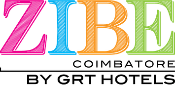 The logo of Zibe Coimbatore by GRT Hotels