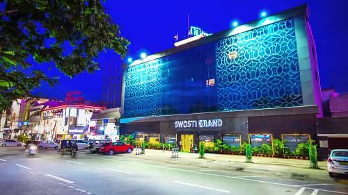 Facade of Swosti Grand Resort