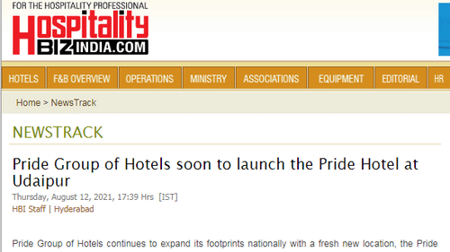 Hospitality-Biz-India-Pride-Group-of-Hotels-soon-to-launch-the-Pride-Hotel-at-Udaipur
