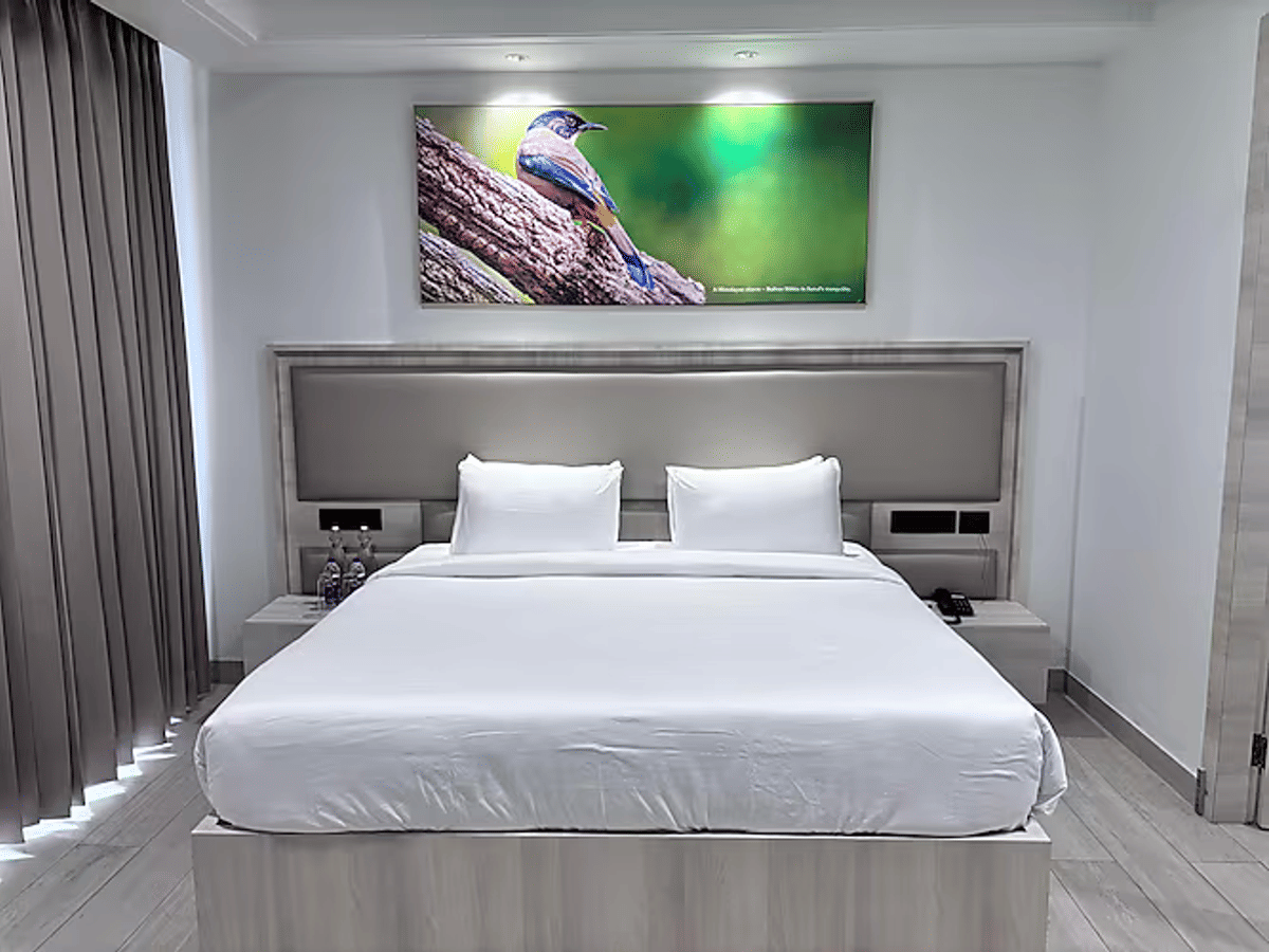 A Standard Double Room at Signum Tathastu Boutique Hotel, Haridwar
