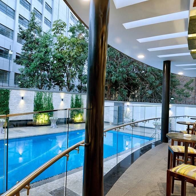 Swimming Pool at Restaurant at The Zehneria Portico Nairobi 5 Star Hotels in Nairobi 3