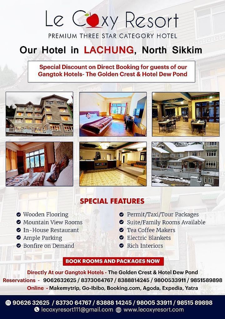 Our hotel in LACHING, NORTH SIKKIM