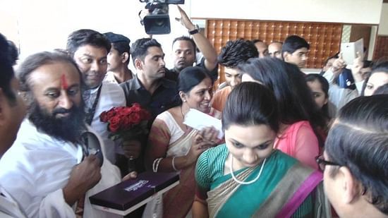 Sri Ravi Shanker at The Orchid Hotel