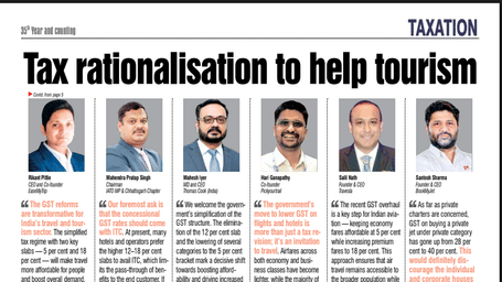 Screenshot of media promotion for Lords Hotels & Resorts.