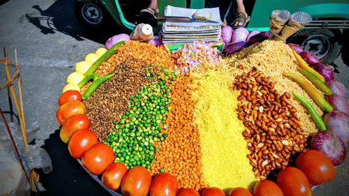 Food stall at Juhu beach, Near Ramada Plaza Palm Grove, Hotel In Mumbai