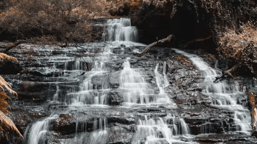 Silver Falls near our 5 star hotel in Kodaikanal yslbgw