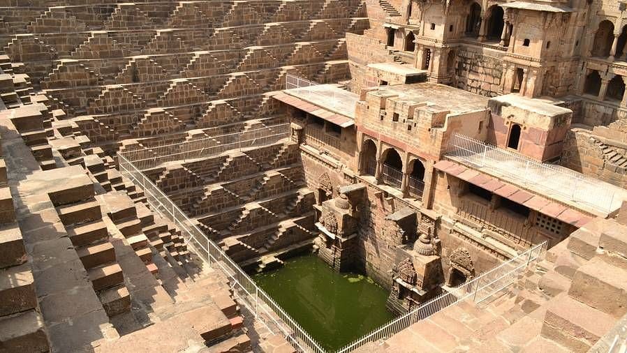 Abhaneri Stepwell - Umaid Palace Hotel Kalakho Dausa Rajasthan