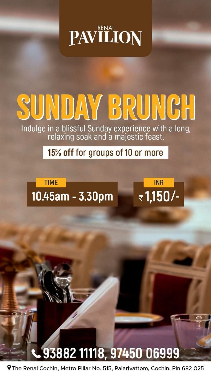 Sunday Brunch Offer creative