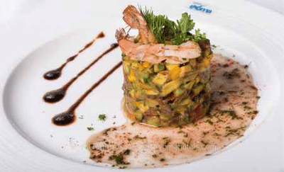 Citrus Infused Shrimp Guacamole