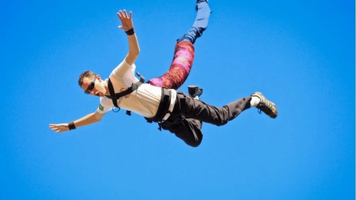 Bungee Jumping at Aloha On the Ganges Rishikesh Resort and Hotel Rishikesh