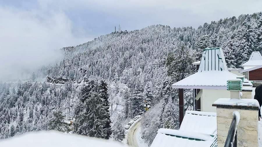 The snow capped mountain in all its beauty - The Orchid Hotel Shimla