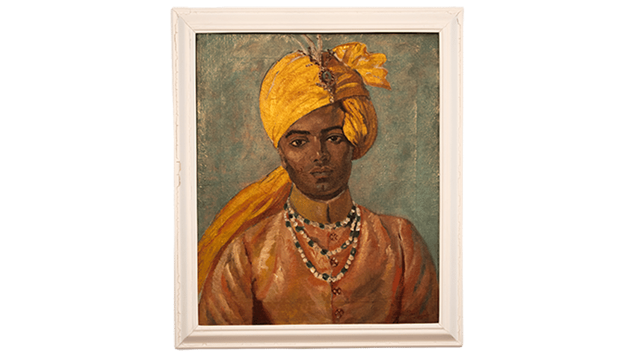 Portrait of Raja Man Singh of Barwara.