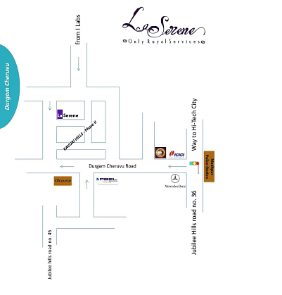 La Serene @ Madhapur Telangana La Serene Map